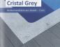 Preview: Cristal Grey Eckplatte 43 x 43 x 3 cm